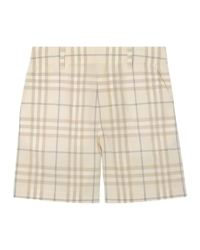 Burberry Boy 's Oscar Check Cotton Shorts, Size -1