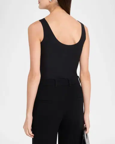 Commando Scoop-Neck Cotton Tank Top | Thumbnail 3 Commando Scoop-Neck Cotton Tank Top | Thumbnail 3