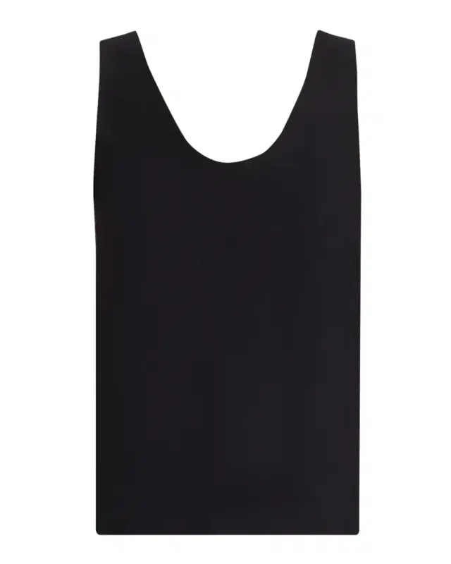 Scoop-Neck Cotton Tank Top