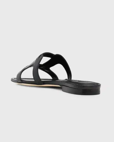 Manolo Blahnik Grellanu Leather Flat Slide Sandals | Thumbnail 2 Manolo Blahnik Grellanu Leather Flat Slide Sandals | Thumbnail 2