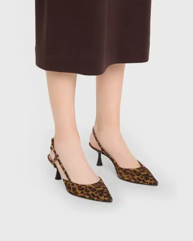 Gianvito Rossi Ascent Calfskin Slingback Pumps | Thumbnail 2