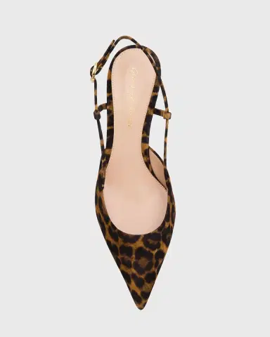 Gianvito Rossi Ascent Calfskin Slingback Pumps | Thumbnail 6