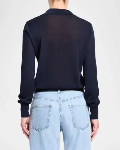 TWP Uma Cashmere Henley | Thumbnail 3