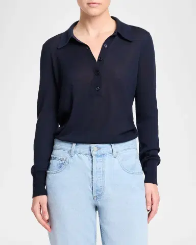 TWP Uma Cashmere Henley | Thumbnail 6