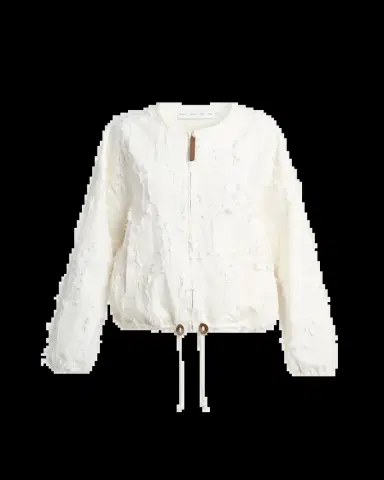 Proenza Schouler White Label Madigan Cotton-Blend Jacquard Jacket | Thumbnail 2 Proenza Schouler White Label Madigan Cotton-Blend Jacquard Jacket | Thumbnail 2