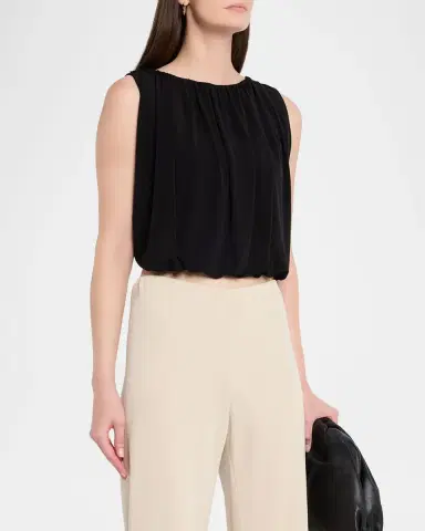 Vince Sleeveless Bubble Top | Thumbnail 4