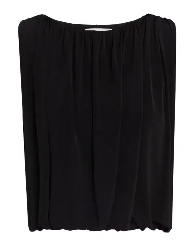 Sleeveless Bubble Top