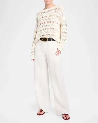 TWP Demie Slim Linen Pants | Thumbnail 2 TWP Demie Slim Linen Pants | Thumbnail 2