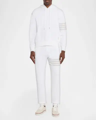 Thom Browne Men's 4-Bar Cotton Sweatpants | Thumbnail 2