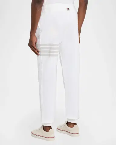 Thom Browne Men's 4-Bar Cotton Sweatpants | Thumbnail 3