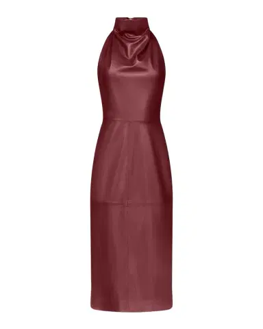 TWP Lola Leather Column Dress | Thumbnail 1 TWP Lola Leather Column Dress | Thumbnail 1