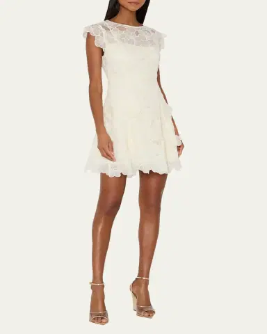 Milly Myla Embroidered Mini Dress | Thumbnail 2 Milly Myla Embroidered Mini Dress | Thumbnail 2