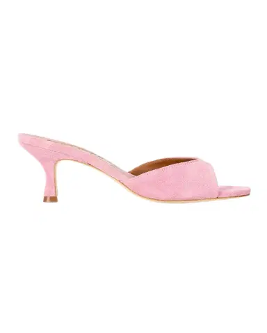 Staud 55mm Brigitte Suede Kitten-Heel Mules | Thumbnail 1 Staud 55mm Brigitte Suede Kitten-Heel Mules | Thumbnail 1