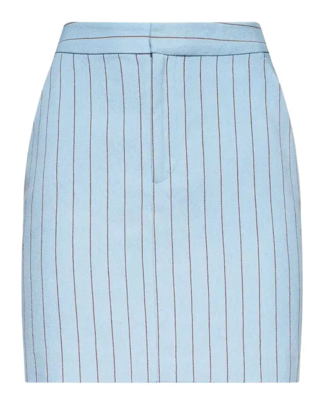 L 'AGENCE Vera Tailored Pinstripe Mini Skirt