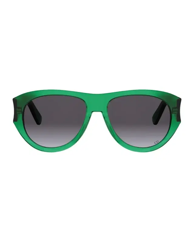 Dior Glow A1I 55mm Pilot Sunglasses