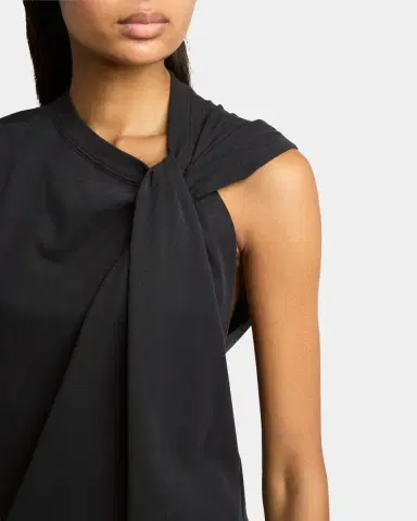 Isabel Marant Nayda Twisted Cap-Sleeve T-Shirt | Thumbnail 5