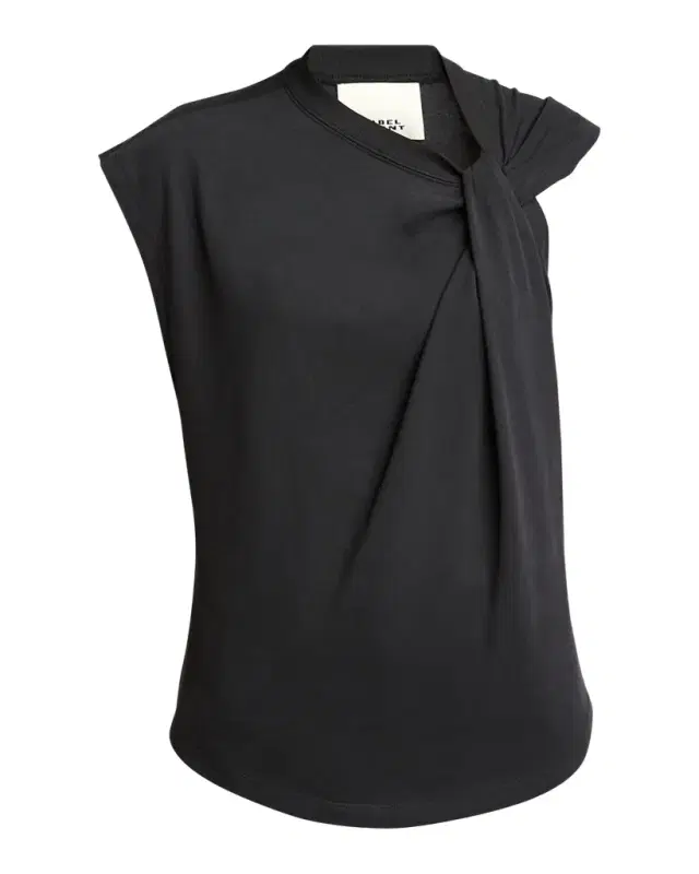 Nayda Twisted Cap-Sleeve T-Shirt