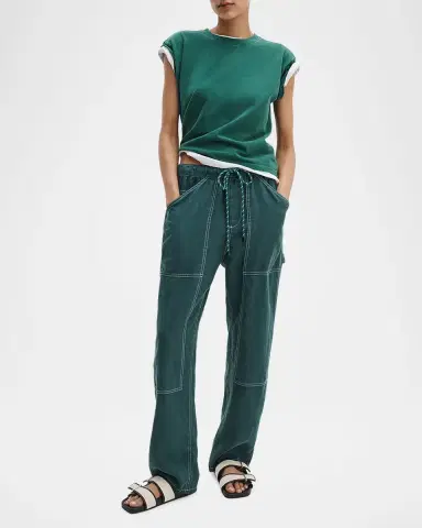 rag & bone Boxy Washed Cotton Tee | Thumbnail 2