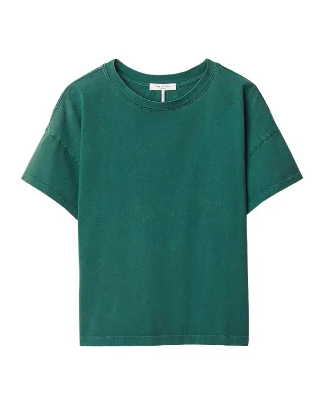 rag & bone Boxy Washed Cotton Tee