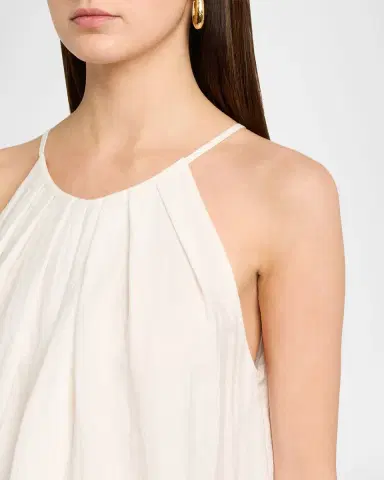A.L.C. Caroline Pleated Scoop-Neck Top | Thumbnail 5 A.L.C. Caroline Pleated Scoop-Neck Top | Thumbnail 5