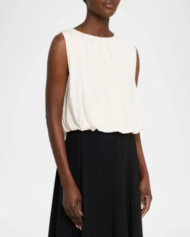 Vince Sleeveless Bubble Top | Thumbnail 4