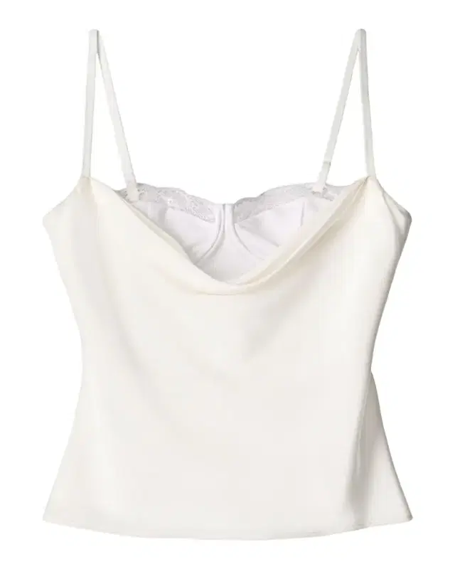 STAUD Evangeline Silk Bra Top