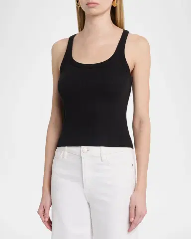 rag & bone The Essential Ribbed Tank Top | Thumbnail 4 rag & bone The Essential Ribbed Tank Top | Thumbnail 4