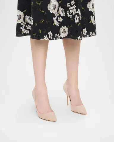 Manolo Blahnik 105mm BB Suede Pumps | Thumbnail 5 Manolo Blahnik 105mm BB Suede Pumps | Thumbnail 5