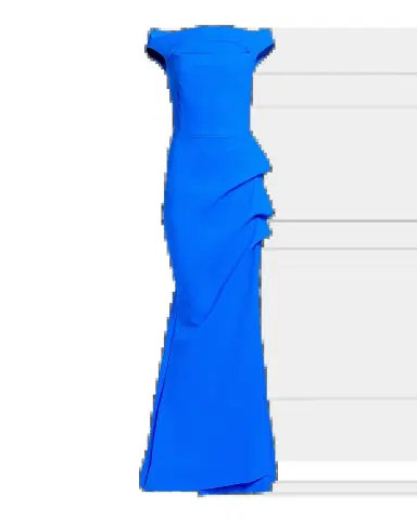 Chiara Boni La Petite Robe Cutout Off-Shoulder Column Gown | Thumbnail 2 Chiara Boni La Petite Robe Cutout Off-Shoulder Column Gown | Thumbnail 2