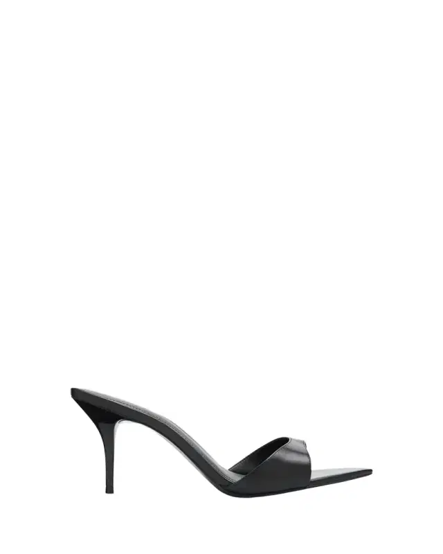 Schutz Elodie 75MM Leather Slip-On Sandals