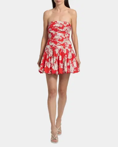 Cara Cara Montreal Floral Dropwaist Minidress | Thumbnail 2 Cara Cara Montreal Floral Dropwaist Minidress | Thumbnail 2