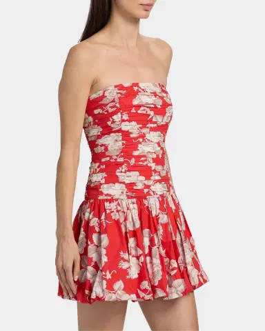 Cara Cara Montreal Floral Dropwaist Minidress | Thumbnail 7 Cara Cara Montreal Floral Dropwaist Minidress | Thumbnail 7