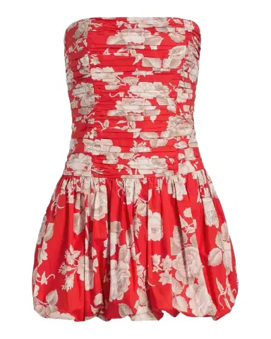 Cara Cara Montreal Floral Dropwaist Minidress | Thumbnail 1 Cara Cara Montreal Floral Dropwaist Minidress | Thumbnail 1
