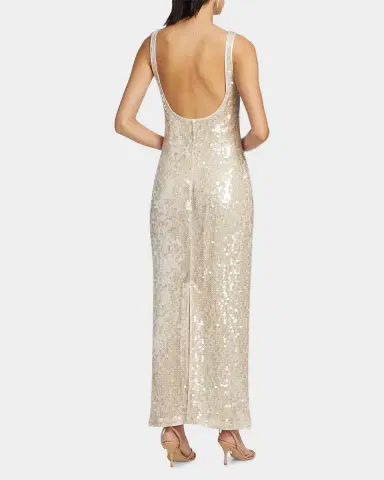 Simkhai Bex Sequined Tank Maxi Dress | Thumbnail 3