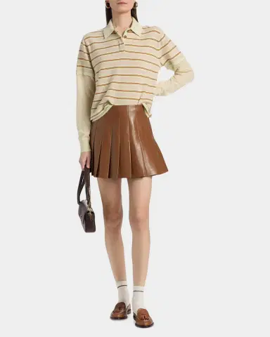 Guest in Residence Layered Stripe Cashmere Rugby Sweater | Thumbnail 2