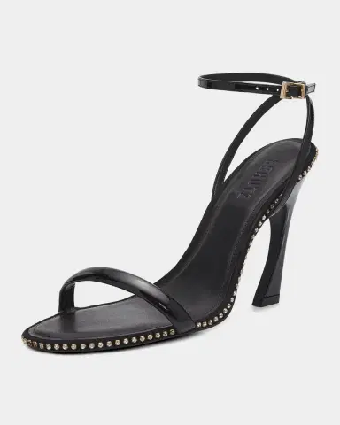 Schutz Lexi 100MM Crystal-Trim Patent Leather Sandals | Thumbnail 2 Schutz Lexi 100MM Crystal-Trim Patent Leather Sandals | Thumbnail 2