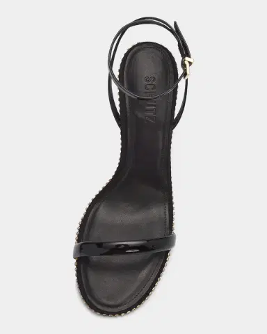Schutz Lexi 100MM Crystal-Trim Patent Leather Sandals | Thumbnail 4 Schutz Lexi 100MM Crystal-Trim Patent Leather Sandals | Thumbnail 4