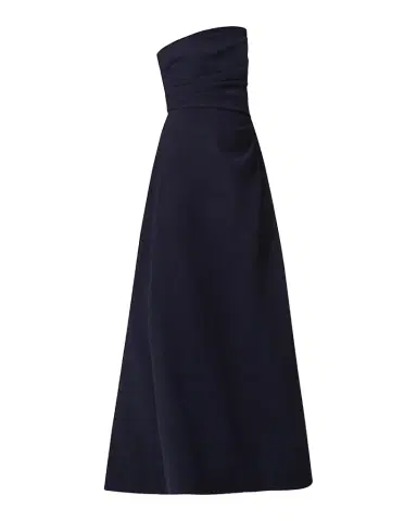 Shoshanna Dory Asymmetric Strapless Gown | Thumbnail 1