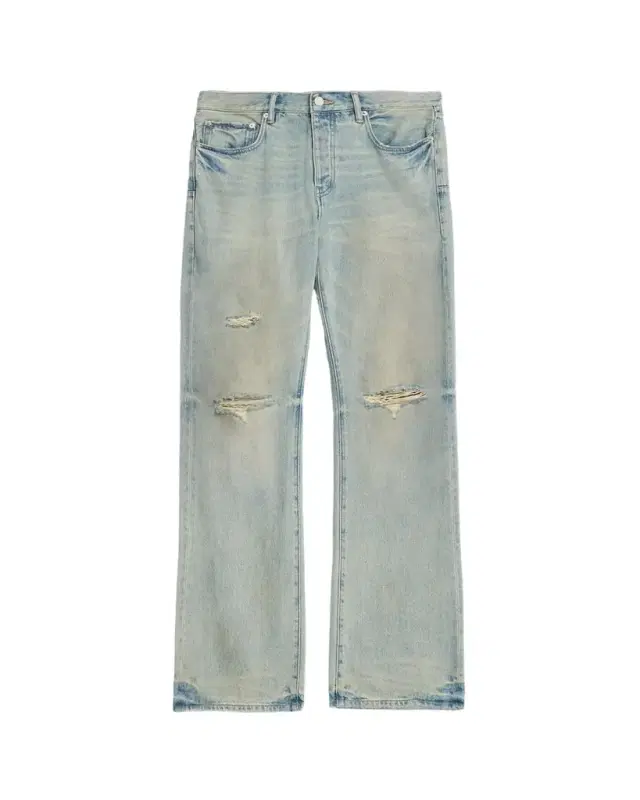 Men's Dirty Fade Relaxed Boot-Cut Jeans