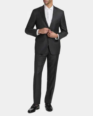 Canali Wool Single-Breasted Suit | Thumbnail 2 Canali Wool Single-Breasted Suit | Thumbnail 2