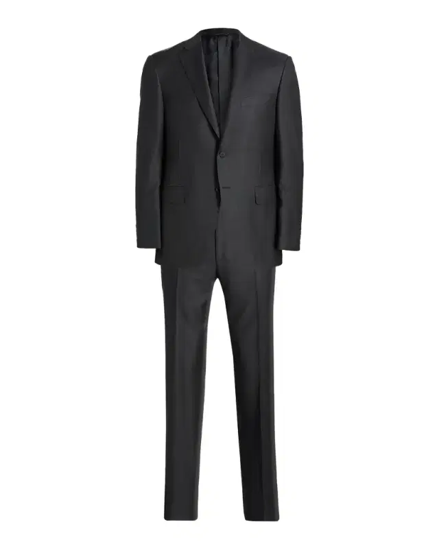 Canali Wool Single-Breasted Suit