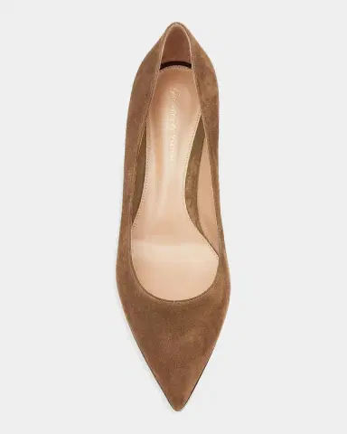 Gianvito Rossi Piper Suede Pumps | Thumbnail 3