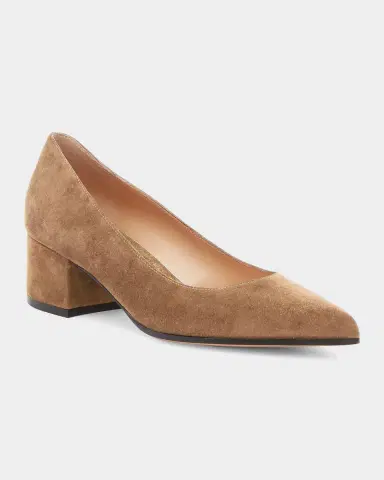 Gianvito Rossi Piper Suede Pumps | Thumbnail 4