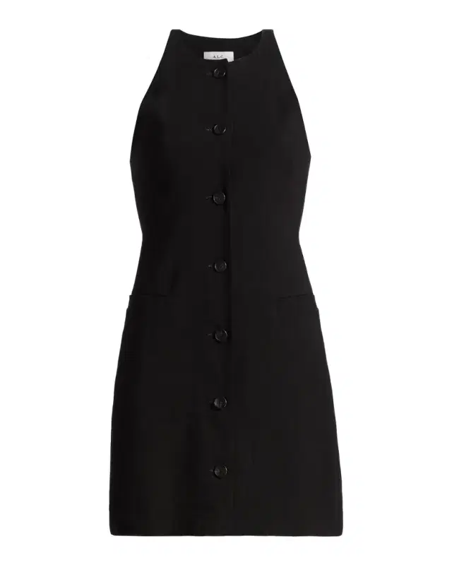 Suri Linen-Blend Minidress