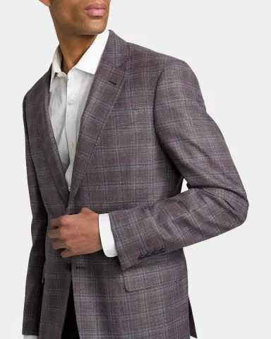 Emporio Armani Plaid Virgin Wool Sport Jacket | Thumbnail 5 Emporio Armani Plaid Virgin Wool Sport Jacket | Thumbnail 5