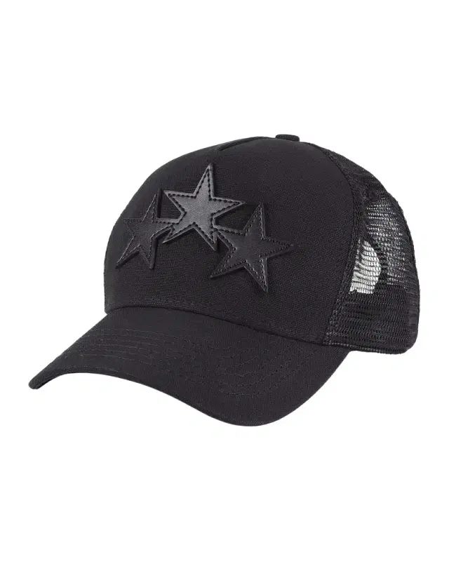 Amiri Men 's 3-Star Trucker Hat