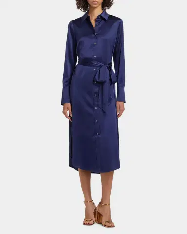 Ramy Brook Victoria Silk Shirtdress | Thumbnail 4 Ramy Brook Victoria Silk Shirtdress | Thumbnail 4