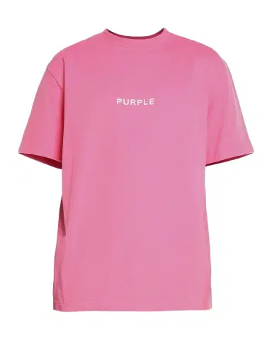PURPLE Men's Cotton Jersey Logo Crewneck T-Shirt | Thumbnail 1