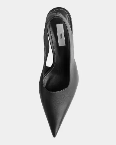 TOTEME Leather Slingback Pumps | Thumbnail 3