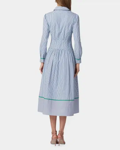 Shoshanna Clarice Cotton Midi-Shirtdress | Thumbnail 3